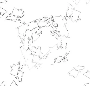 Abstract print, texture with bevel-like effect. Random abstract texture Illustrazione stock