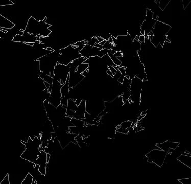 Abstract print, texture with bevel-like effect. Random abstract texture Illustrazione stock