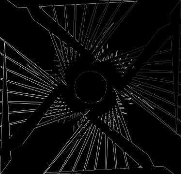 Abstract print, texture with bevel-like effect. Random abstract texture Illustrazione stock