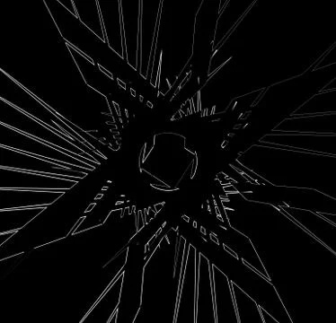 Abstract print, texture with bevel-like effect. Random abstract texture Illustrazione stock