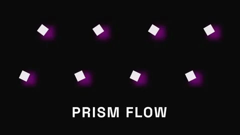 Abstract prism flow: Dynamic gradient light effect background for modern vi.. Stock Footage 337656014