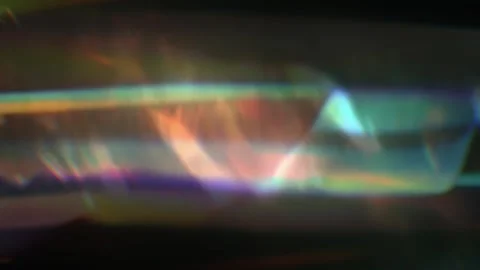 Abstract Prism Light Background With Iridescent Horizontal Glow Band 스톡 동영상 332303790