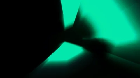 Abstract Prisma Light Blur [4K Seamless Loop] (Aqua) Video stock 108794292