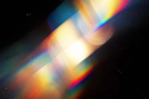 Abstract Prismatic Light Grainy Texture Background Stock Illustration