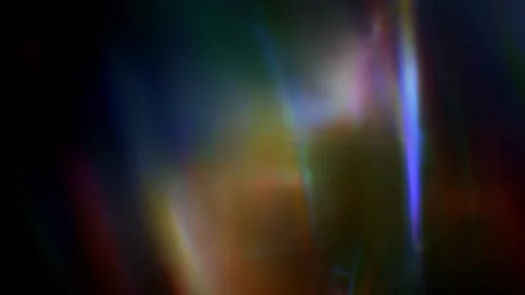 Abstract Prismatic Light Rays Background With Vertical Rainbow Glow Stock Footage 332304691