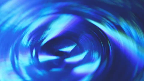 Abstract Prismatic Light Reflection with Dynamic Motion Blur Vídeo Stock 336635546