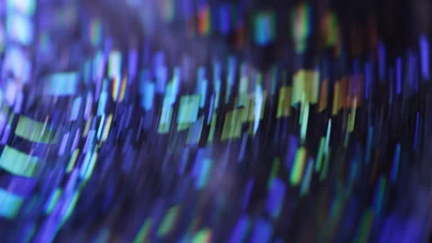 Abstract Prismatic Light Reflection with Dynamic Motion Blur Stock-Footage 336635548