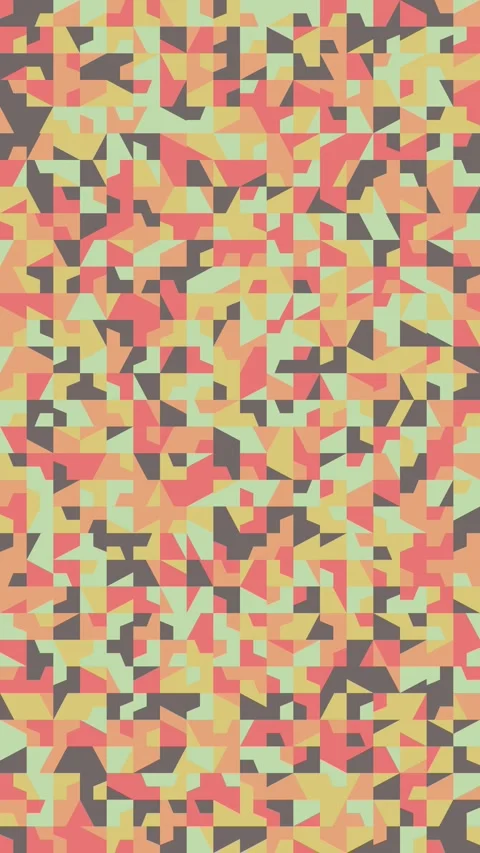 Abstract Procedural Angular Network Animation Corporate Background Stock Footage 329841903