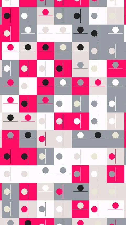 Abstract Procedural Geometric Shapes Network Animation Background Stock Footage 331392042