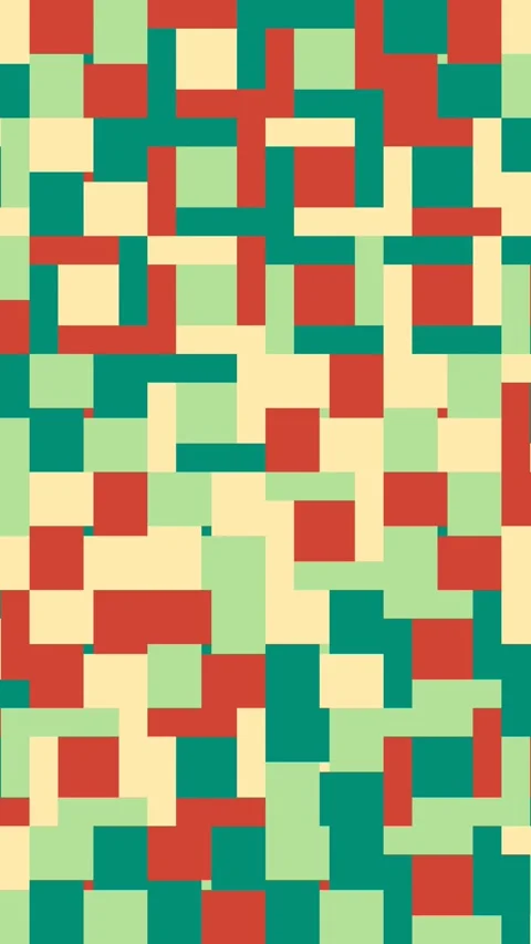 Abstract Procedural Pattern Animation With Seamless Shape Transitions Stock Footage 330978501