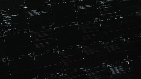 Abstract process of a cyber attack, concept of digital crime. Animation Stock Illustration