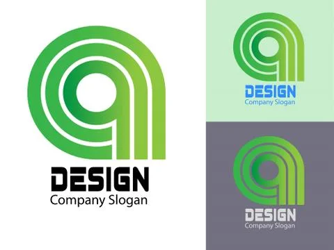 Abstract Professional and simple logo, symbol, icon, vector illustration Stock Illustration