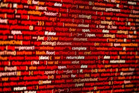 Abstract program code 스톡 일러스트