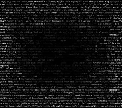 Abstract program code Stock Illustration