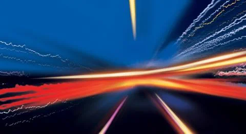 Abstract progress of energy Stock Illustration