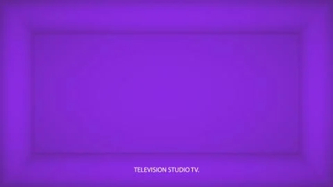 Abstract proton purple empty room, niche with proton purple wall, floor, ceiling Stock Illustration
