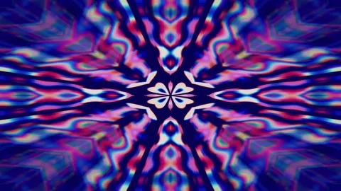 Abstract psychedelic animation background Stock-Footage 327827188