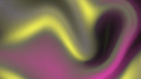 Abstract psychedelic animation pink yellow dark gradient motion background Vidéo 334096776