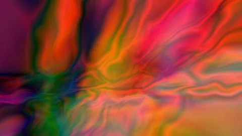 Abstract psychedelic art. 3d rendering background Illustrazione stock