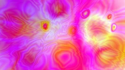 Abstract psychedelic art. 3d rendering background Illustrazione stock