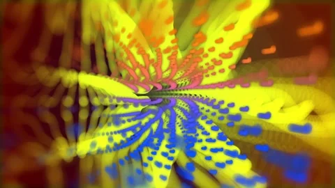 Abstract Psychedelic Background 01 Stock Footage 256080334