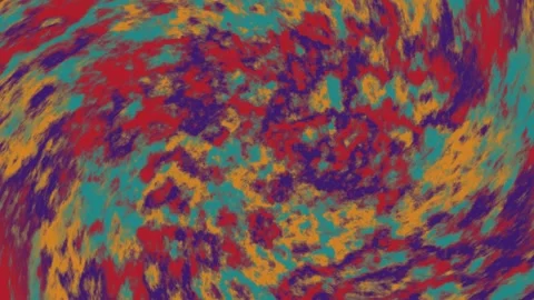 Abstract psychedelic background. Colorful abstract trance animation background. Stock Footage 243572551