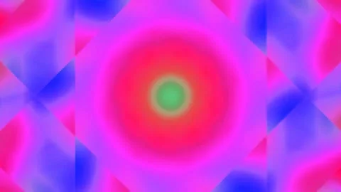 Abstract psychedelic color blend loop: vibrant green and orange energy back.. Stock Footage 336880403