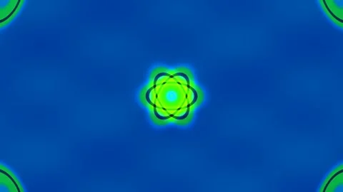 Abstract Psychedelic Color Swirl Pattern Background for Hypnosis and Meditati Stock Footage 339794463
