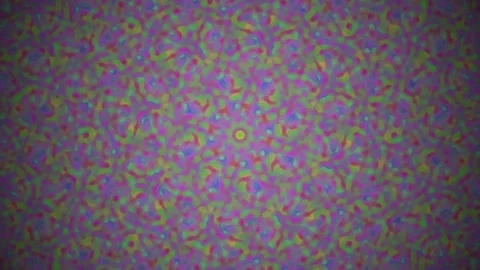 Abstract psychedelic digital background pattern, colorful vibrant seamless .. Stock Footage 339789887