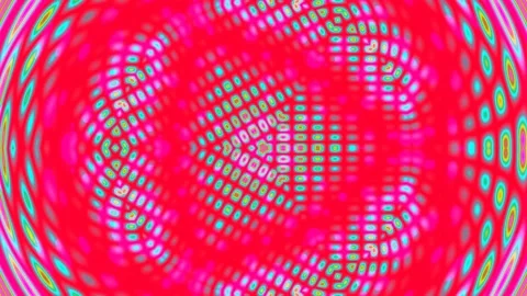 Abstract psychedelic digital vortex background with vibrant purple neon ene.. Stock Footage 339785978