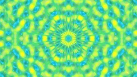 Abstract psychedelic energy background loop with vibrant digital vortex pat.. Stock Footage 333440071