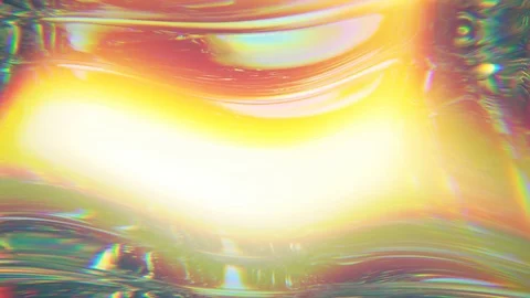 Abstract psychedelic flowing rainbow of colors Stock-Footage 95894531