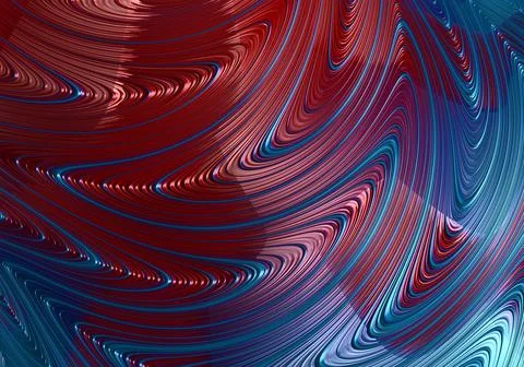 Abstract psychedelic fractal background Stock Illustration
