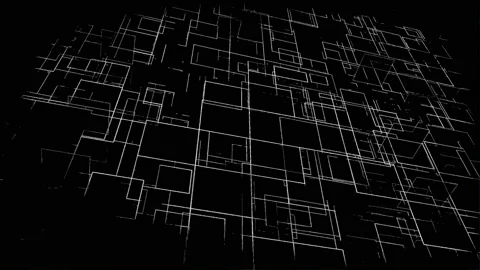  abstract psychedelic fractal background Loop Stock Footage 193229664