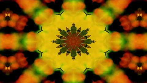  abstract psychedelic fractal background Loop Stock Footage 193627153