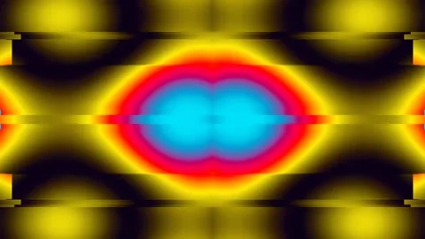 Abstract Psychedelic Glitch Art Background with Vibrant Colors. Vídeos de archivo 342025745