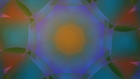 Abstract Psychedelic Gradient Circle Wave Transition Background Video Stock Footage 336771431