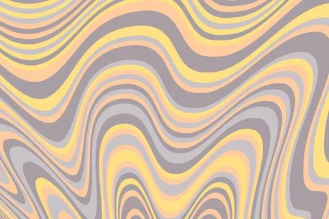 Abstract psychedelic groovy background. Stock Illustration