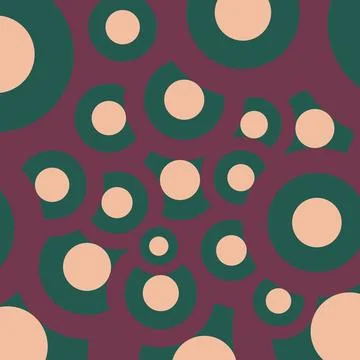 Abstract psychedelic groovy background. Vector. Illustrazione stock