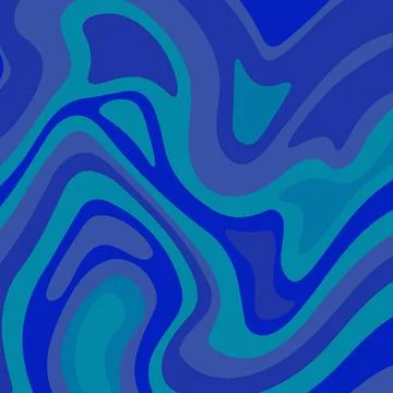 Abstract psychedelic groovy background. Vector. Stock Illustration