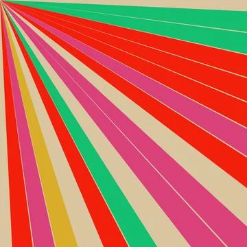 Abstract psychedelic groovy background. Vector. Illustrazione stock