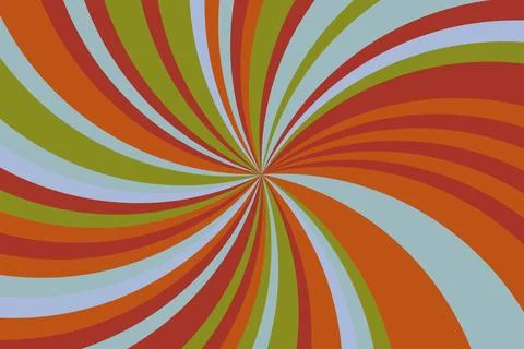 Abstract psychedelic groovy background. Vector. Illustrazione stock