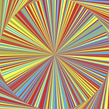 Abstract psychedelic groovy background. Vector. Illustrazione stock