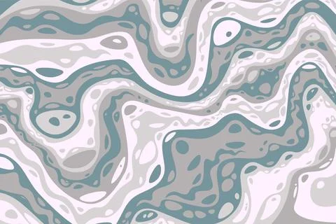 Abstract psychedelic groovy background. Vector. Stock Illustration