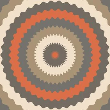 Abstract psychedelic groovy background. Vector. Stock Illustration