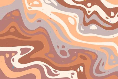 Abstract psychedelic groovy background. Vector. Illustrazione stock