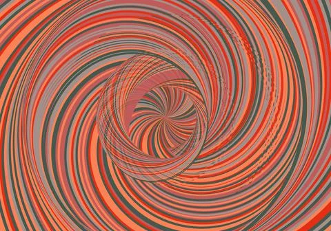 Abstract psychedelic groovy background. Vector. Stock Illustration