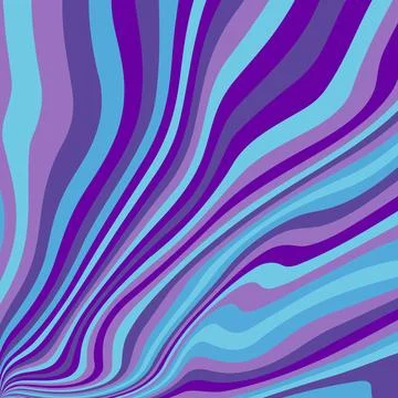 Abstract psychedelic groovy background. Vector. Illustrazione stock