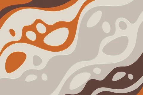 Abstract psychedelic groovy background. Vector. Stock Illustration