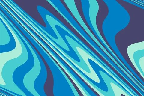 Abstract psychedelic groovy background. Vector. Stock Illustration